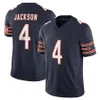 18 Caleb Williams 15 Rome Odunze 34 Walter Payton 85 Cole Kmet 2 DJ Moore 4 Eddie Jackson 54 Brian Urlacher 89 Mike Ditka 51 Dick Butkus 98 Montez Jerseys de football de sueur Montez