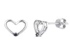 Stud Oorbellen Collare 925 Sterling Zilver Hart Voor Vrouwen Sierlijk Cadeau Meisjes Brincos Bruidsmeisje S915 E6073623937