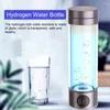 Bottiglie d'acqua Bottiglia di idrogeno ricaricabile portatile per viaggi in ufficio a casa 1600ppb Super Ionizzatore Set sicuro