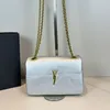 Högkvalitativ designare väska italiensk lammskinnskedja axel crossbody väskor purses designer kvinnor handväska sju färger stora kapacitet lyxys messenger brev väska