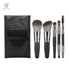 Mini Makeup Brushes Set 5 PCS Eye Shadow Foundation Powder Eyelash Lip Concealer Blush Make Up Brush Set Travel Portable Soft 240314