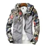 Windbreaker Jackets Mens Hooded Jacket Sportwear Bomber Jacket FI Lätt vikt Frs Casual Mens Jackets rockar Outwear W1n8#