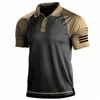 military Tactical Polo Shirt Men T-shirt US Army Short Sleeve Hunting Hiking Clothing Tops Tees Outdoor Tactical Men T-shirts J8QV#