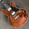 335 Jazz Half Hollow Electric Guitar Brown 2024