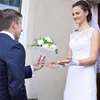 Decorative Flowers Bouquet Holder For Bride Fresh Handheld Wedding Table Bridal Holders Artificial