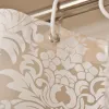 Tende Tenda da doccia PEVA a prova di muffa Fiore stampato Copertura impermeabile per doccia da bagno Addensare Ecofriendly per la casa per il bagno