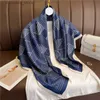 Bandanas Durag Scarves Fashion Print Twill Silk Scarf Women Hijab Muslim pannband 90 cm Square Bandana Foularf Summer Shawl Beach Poles 2023 Echarpe Y240325