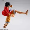 Action Action Toy Figures 15cm shf character monkey d luffy action pvc series series ghost Island Battle Luffy Model Toyc24325