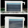 Boîte de filtre à rideau d'eau pour bol à poisson, accessoires avec filtre supérieur 3 en 1, purificateur d'eau à faible niveau d'eau