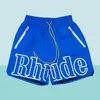 Shorts pour hommes de créateurs courts d'été lâche mince du genou longueur de genou détendue vêtements surdimensionnés 5216133