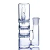 14mm Cam Kül Catcher Hookahs Duman Toplayıcı Aksesuarları 18mm Cam Ashcatcher Bong tarak percolator bongs