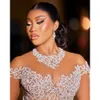 ASO OCT EBI ARABIC PLUS SIZE IVORY MERMAID WEDDAND FURT FOR BRIDE BEDED SHODED TULLE DROYS Dresses ZJ ES