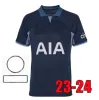 2024 Maddison Son Soccer Jerseys Romero Kulusevski Richarlison Kulusevski 23 24 Van de Ven Bissouma Johnson Football Kit Shirt Spurs Top Men barnuppsättningar