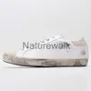 Chaussures Mid-star Gooseity Italie Marque Super Star Dirtys Sequin Blanc Do-old Dirty Designer Baskets