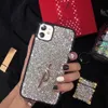 PY016 - Case de teléfono de moda clásica de lujo de lujo para iPhone 15 14 más 13 Promax 12 11 Pro Max x XR XS Max Rombus Textura Diamante Tapa de la tarjeta de portada del teléfono Bolsa de logotipo personalizado