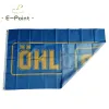 Аксессуары Ohlins Sign Flag 2 фута * 3 фута (60 * 90 см) 3 фута * 5 футов (90 * 150 см) Размер Рождественские украшения для дома Флаг Баннер Подарки