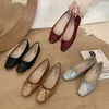 Casual Schoenen Bailamos 2024 Merk Vrouwen Flats Mode Ondiepe Slip Op Ballerina Zachte Platte Hak Jurk Ballet Mujer Size40