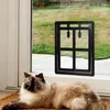Porte-moustiquaire magnétique pour animaux de compagnie, porte-chat, fournitures pour fenêtres, coffre-fort verrouillable, intérieur pour chien, chaton, chiot