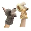 Kids Plux Finger Puppet Hand Puppet Activity Activity Boy Girl Girl Role Play Story Bedtime Accesstes 3D Animal Décompression Toy Doll