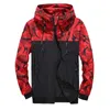 mäns casual hooded bomber jacka vindbrytare vårens höst tunna kamoue hoodies män utomhus ungdomar fi män toppkläder n5of#