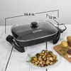 BlackDecker SK1215BC Tamanho da casa Fry Pan, preto