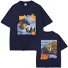 Rapper den ökända Big Call Me Big Poppa T-shirt Biggie Smalls redo att dö grafiska t-skjortor män hip hop stora tshirt topps 52bc#