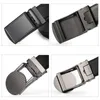 CETIRI mens ratchet click belt genuine leather dress belt for men jeans holeless automatic sliding buckle black brown belts cin 240320