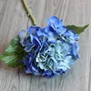 Decoratieve bloemen Hoge imitatie Kunstmatig hydraterende aanraking PVC Big Hydrangea Home Wedding Decoratie Feestelijke tafel Decor Fake