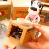 Boîtes Dessin animé robotique chien tirelire tirelire automatique volé pièce tirelire boîte d'économie d'argent tirelire cadeau pour enfant Doggy Coin Bank