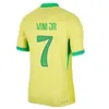 2024 Copa brasil soccer jerseys ENDRICK Camiseta de futbol PAQUETA RICHARLISON football shirt RODRYGO maillots football VINI JR RAPHINHA bRAZILS Kits 3XL 4XL