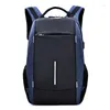 Mochila Homens Anti Roubo 15.6 "Laptop USB Carregamento Escola Masculino Adolescente Saco Impermeável Viagem Mochila