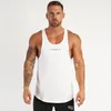 メンズベストサマー新しいFi Men's Clothing Cottneck Printed Fitn Clothes Jogger Gym Sports Fitn Elastic Vest Y7nq＃