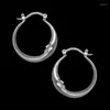 Stud Earrings B36D Trendy Moon Ear Studs Elliptical Circle Dangle Gothic Big Rings Hook Earwears Jewelry For Fashion Enthusiasts