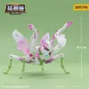 Figury zabawek akcji 52 TOYS BEASTBOX BB-37LO LOTUS Mantis Deformation Robot Converting w Mecha i Kostka Figura Kolekcjonalna Prezent dla nastolatków T240325