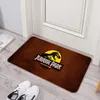 Tappeti Zerbino d'ingresso Jurassic Park Logo Tappeto Porta Tappeto Cucina Tappetino assorbente Casa Balcone Bagno Piede Tappetini Camera da letto