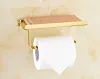 Towels Stainless Steel Bathroom Paper Phone Holder with Shelf Bathroom Mobile Phones Gold Towel Rack Toilet Paper Holder Tissue Boxes
