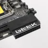 ATX 24 Pin auf 90 Grad Netzstecker-Adapter Mainboard Motherboard für Desktop-PC Netzteil Kabel Kabel Anschlüsse Modular Hot