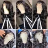 Yuot 28 Inch 13X6 Menselijk Pre Geplukt 180% Dichtheid Body Wave Met Baby Haar Hd Full Lace front Pruiken Voor Vrouwen