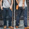 Red Tornado Slim Fit Mens Jeans 16oz Selvage Denim Calça Azul Oash 240322