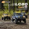 Cars Fms Allnew Fcx1/18 LC80 Land Cruiser Offroad Fourwheel Drive Rc Climbing Vehicle RC Simulation Car Model Christmas Gift