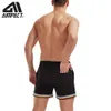 Pantaloncini da uomo AIMPACT Pantaloncini sportivi casual in cotone da uomo Pantaloncini da ginnastica a righe spazzolati moda Pantaloncini da surf estivi AM2359 J240325