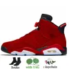 Nike Air Jordan 6 Retro jumpman 6s travis scott أحذية كرة السلة الرجال أحذية رياضية أصفر الحجر الأسود بارد رمادي تورو الذهبي【code ：O】