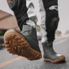 HBP Fábrica sem marca profissional Novo ciclismo de estrada motocicleta freio sapatos de equitação homens botas de moto