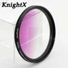 フィルターKnightx 24カラーフィルター49mm 52mm 55mm 58mm 67mm 77mmグランドNDニコンキャノンEOSレンズ写真DLSR D3200 A6500 OBJEKTIV UVL2403に適しています