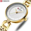 Curren Women's Watches Quartz Watches rostfritt stålklocka damer armbandsur toppmärke lyxklockor kvinnor relogios feminin273g