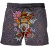 2022 Men Women 3D Printed Chinese drag totem Shorts Trunks Summer New Quick Dry Beach Casual Sweatpants Short Pants P0Fc#