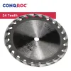 Menuisiers 120x9.5mm Tct lame de scie circulaire 24 dents travail du bois disque de coupe à pointe en carbure de tungstène