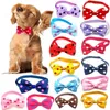 Dog Apparel Adjustable Versatile Fashionable Ribbon Bow Tie For Pets Pet Supplies Fun And Playful Colorful Stylish Trendy Cats