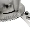lasapparatuur Precisie verstekmeter 27 hoeken met aluminium verstekhek W / Flip Stop 60 graden schuine uiteinden voor tafelzaag Repetitieve snede