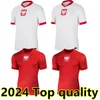 2024 2025 New Polands Lewandowski Soccer Jerseys Polonia 24 25 Krychowiak Grosicki Zielinski Milik Zalewski Szymanski Polish Football Shirt Men Kids Kids